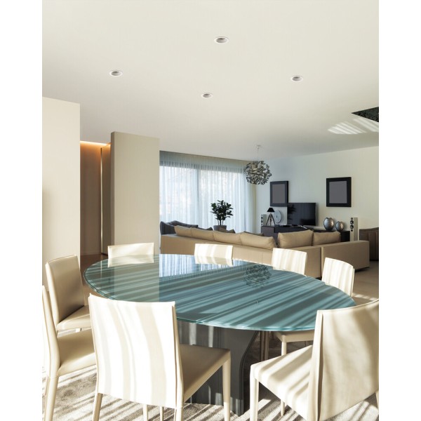 Точечный светильник Kanlux 36218 Glozo DSO W/W GU10/GU5.3 1x10W IP20 Wh - фото №1