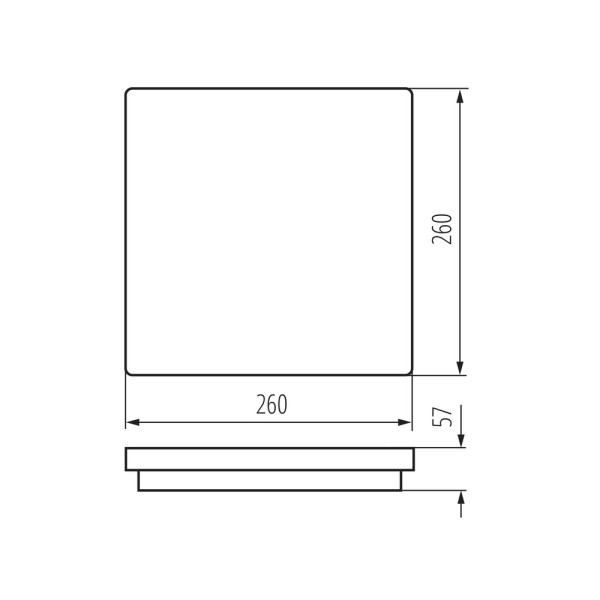 Вуличний світильник Kanlux 38782 BENO LED 1x24/30 3000K/3500K/4000K 3180/3490/3410Lm IP65 білий - фото №2