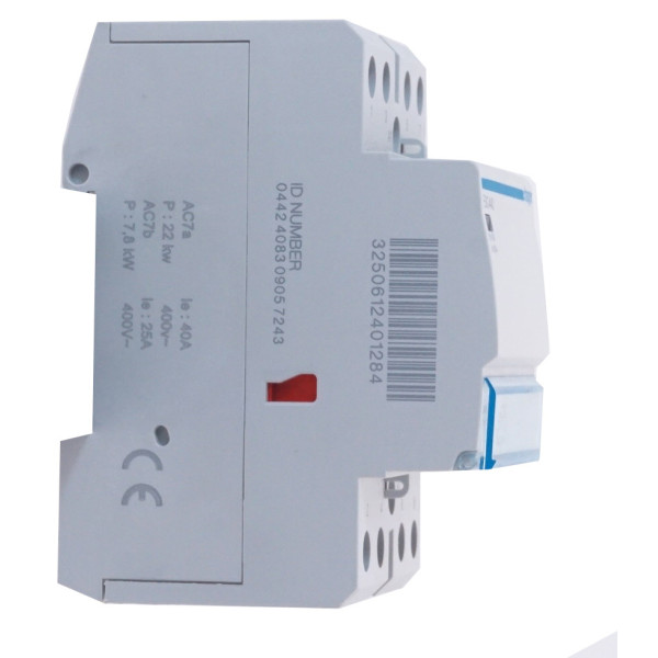 Контактор 40A ESC440 (4НО, 230В) 3м Hager - фото №1