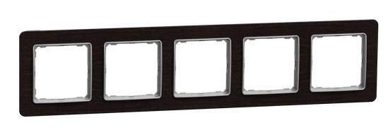 Рамка 5-местная Schneider Electric Sedna Elements венге SDD381805