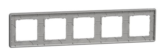 Рамка 5-местная Schneider Electric Sedna Elements венге SDD381805 - фото №3