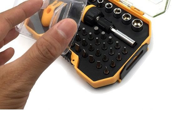 Набор бит с Т-рукояткой Tolsen (20036) (41шт) - фото №5