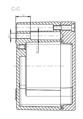 Пустая металлическая распаечная коробка Spelsberg AL 2212-8 (sp15001001) IP66 - фото №4