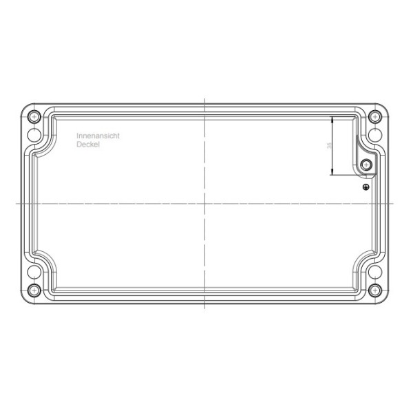 Пустая металлическая распаечная коробка Spelsberg AL 2212-8 (sp15001001) IP66 - фото №5