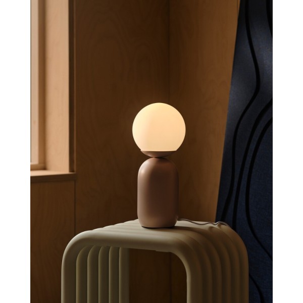 Настольная лампа Nordlux 2011035057 Notti E14 1x25W IP20 розовая - фото №1