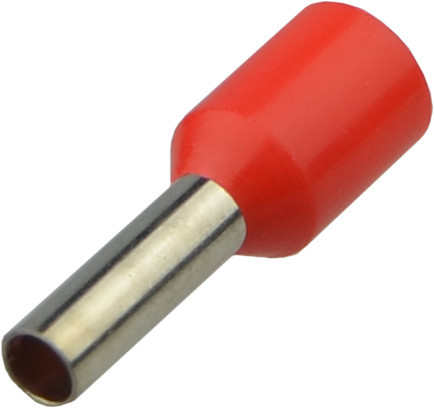 Наконечник Аско-Укрем НТ 0,75-08 изолированный красный 100шт (A0060010045)