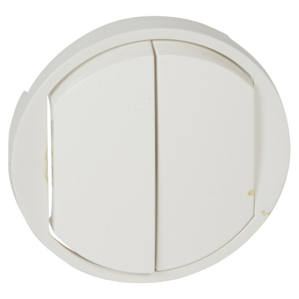 Клавиша выключателя 2-клавишного Legrand Celiane белая