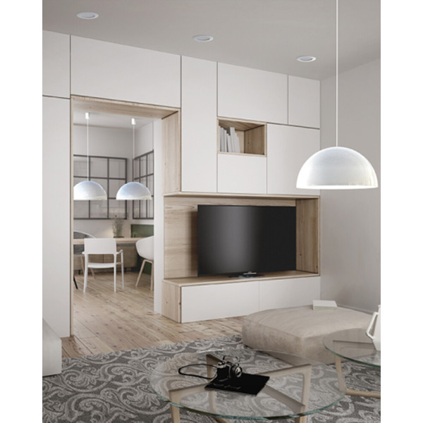 Точечный светильник Nowodvorski 10535 Mykonos LED 1x6W 3000K 360Lm IP20 белый - фото №1