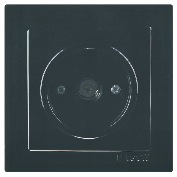 Розетка Nilson Touran чорна TV ( 24221029 )