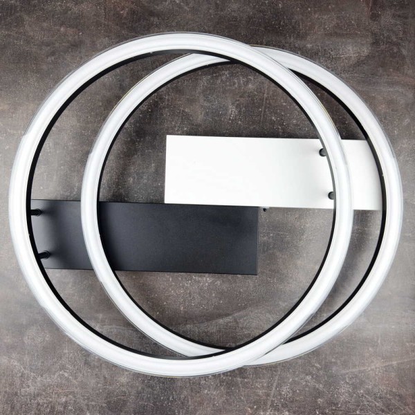 Світильник LED smart BRIONI-R+пульт 80W 3000-5000K IP20 круг чорний Violux ( 220695 ) - фото №2