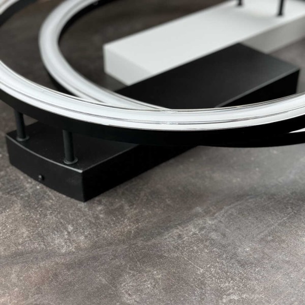 Світильник LED smart BRIONI-R+пульт 80W 3000-5000K IP20 круг чорний Violux ( 220695 ) - фото №3