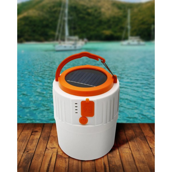 Вуличний світильник на сонячній батареї Goldlux 330123 K1 LED 1x3W 7000K 400Lm IP44 білий - фото №1