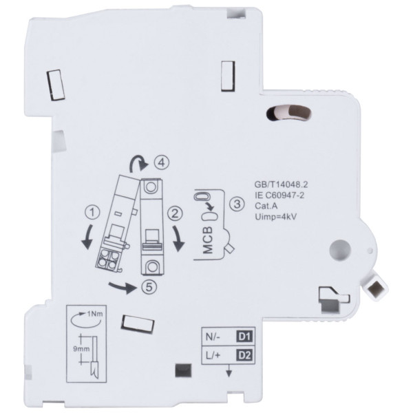 Расцепитель минимального напряжения E.Next e.mcb.stand.60.uvt (s1042104) - фото №3
