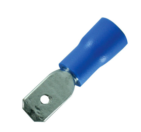 Разъем «папа»TNSy MDD2-187(8) (1,5-2,5/4,8-0,8) 100шт синий (TNSy5500573)