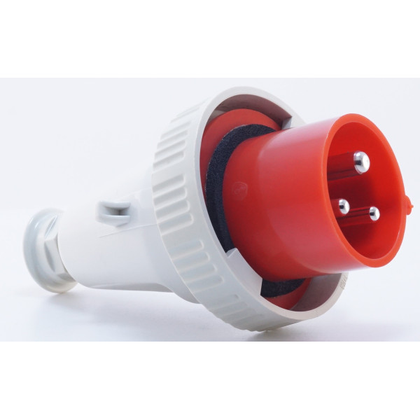 Силовий штекер на кабель WALTHER WL219309 (2P+E) 16А 380V IP67 - фото №4