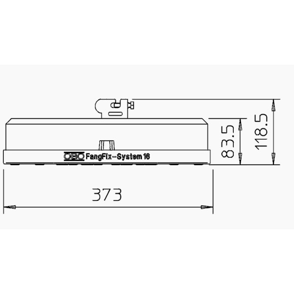 Система OBO Bettermann (5403200) FangFix F-FIX-16мм з морозостійкого бетону - фото №1