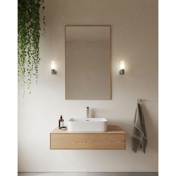 Бра для ванной, светильник Nordlux 17131032 Tangens Single E14 1x40W IP44 серый - фото №1