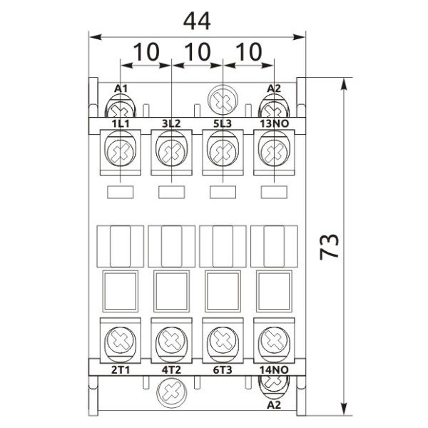 Магнитный пускатель Promfactor FC-1/9А 1NC AC36В (FC11009036) - фото №1