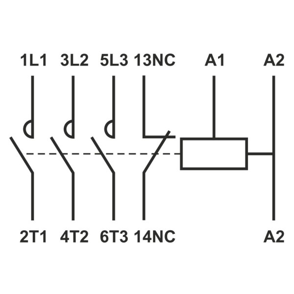 Магнитный пускатель Promfactor FC-1/9А 1NC AC36В (FC11009036) - фото №3