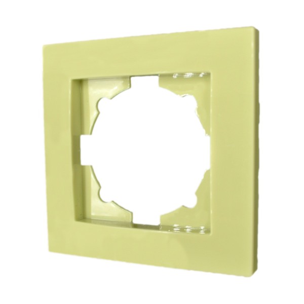 Рамка ELBI VEGA Colorline зелена 1-на (510-011810-271) - фото №1