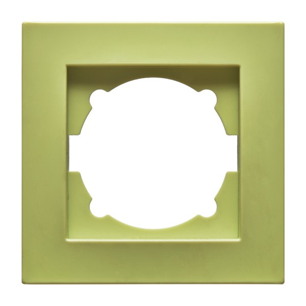 Рамка ELBI VEGA Colorline зелена 1-на (510-011810-271) - фото №2