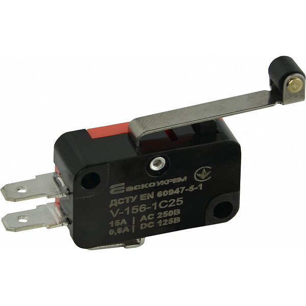 Конечный мини-выключатель Аско-Укрем V-15-61C25 (A0050040020) - фото №2