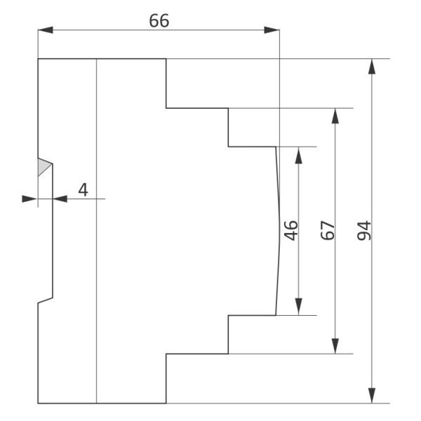 Счетчик электроэнергии F&F LE-03MB-CT 3х230/400В 3х5А - фото №4