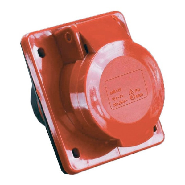 Встроенная силовая розетка TNSy 424 3Р+PЕ 32А 380В IP44 (TNSy5500428)