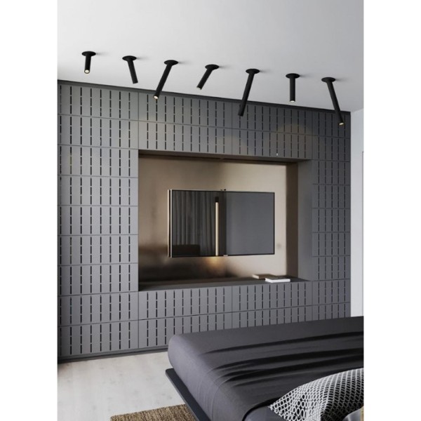 Точковий світильник Kloodi KD-TUB200 LED 1x5W 3000K 400Lm IP20 Bl - фото №2