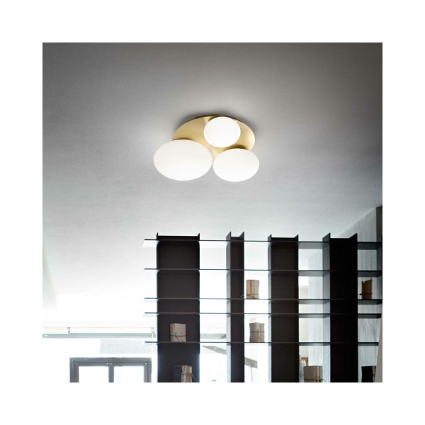 Люстра Ideal Lux 293660 Ninfea GX53 3x15W IP20 - фото №1