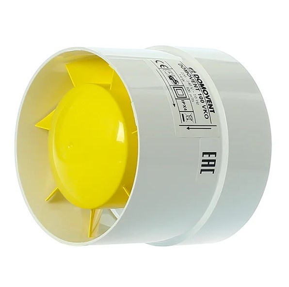 Вентилятор Домовент 125 ВКО - фото №1