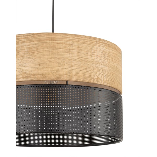 Підвісний світильник, люстра TK Lighting 4799 Nicol E27 1x15W IP20 чорний - фото №3