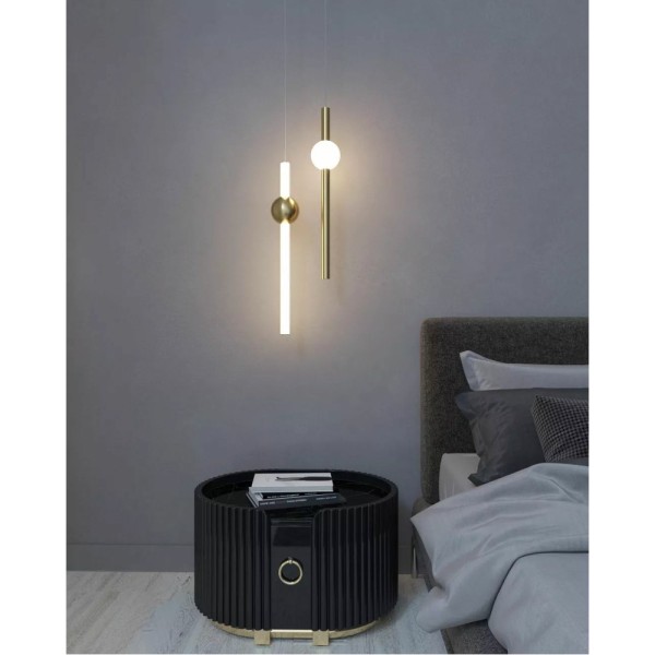 Підвісний світильник, люстра Mj-Light MJ10014 Slide LED 1x30W 3000K IP20 - фото №4