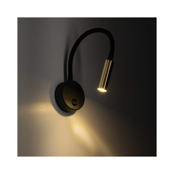 Бра, настінний світильник Tk Lighting 10039 Lagos G9 1x6W IP20 Bk - фото №1