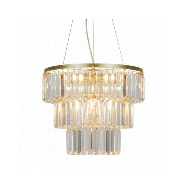 Люстра Zuma Line P17127-4-1GD Tifanny E14 4x40W IP20 - фото №1