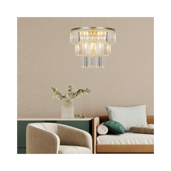 Люстра Zuma Line P17127-4-1GD Tifanny E14 4x40W IP20 - фото №2