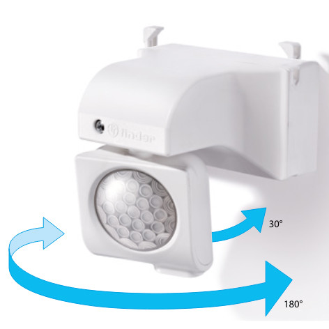 Датчик движения Finder 5-1000лк 10с-20мин 360°/110° (18A182300000) - фото №1