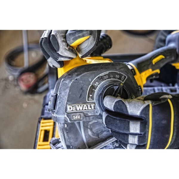 Акумуляторний штроборіз DeWALT DCG200NT 54В - фото №5