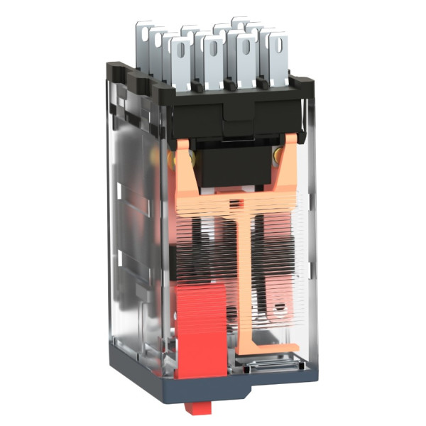 Миниатюрное реле Schneider Electric RXM4AB2P7 4CO 230В с LED и блокируемой тестовой кнопкой - фото №3