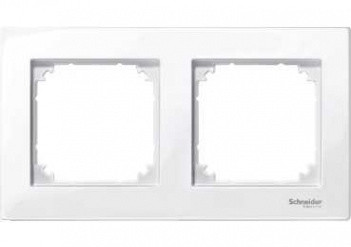 Рамка 2-пост. M-Plan белый Merten, MTN515225