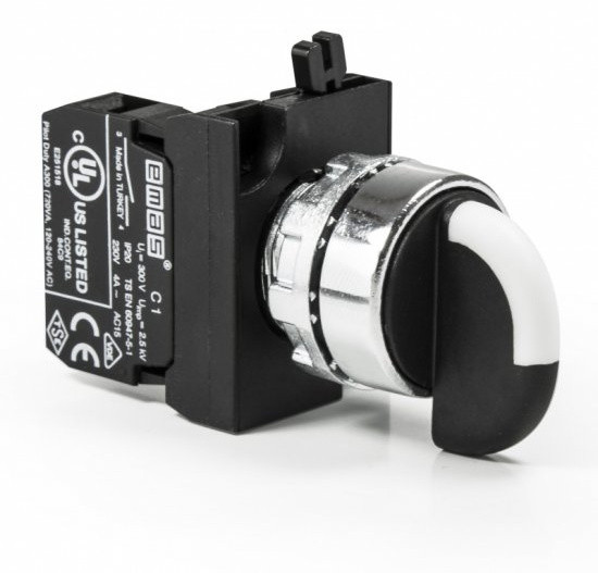 Переключатель EMAS CM101S32 2-0-1 без фиксации (2НО)