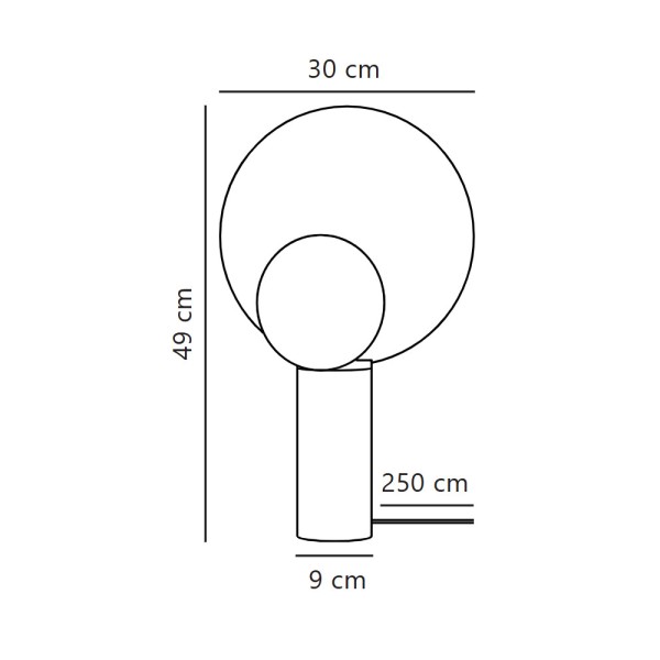 Настольная лампа Nordlux 2220275003 Cache GU10 1x40W IP20 черная - фото №4