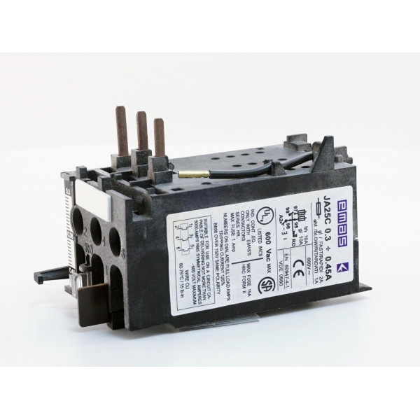 Реле термічне EMAS JA25C 0.3-0.45А - фото №2
