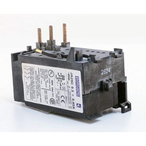 Реле термічне EMAS JA25C 0.3-0.45А - фото №5