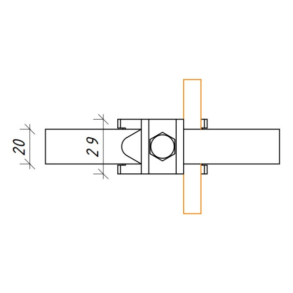 Универсальный хомут Leo Lightman Ø300 Ni/StZn (320333) - фото №5
