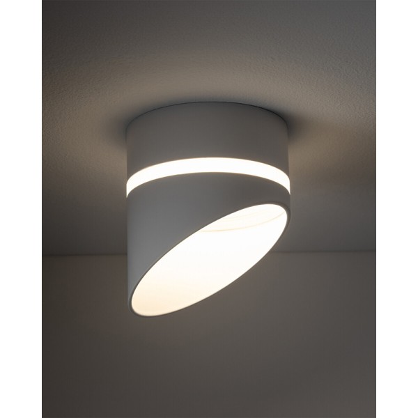 Точечный светильник Nowodvorski 10486 Vis GX53 1x12W IP20 белый - фото №1