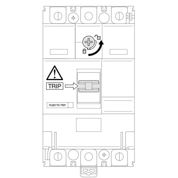 Автоматический выключатель Hager HDA161L x160 In=160А 4P 18кА - фото №5