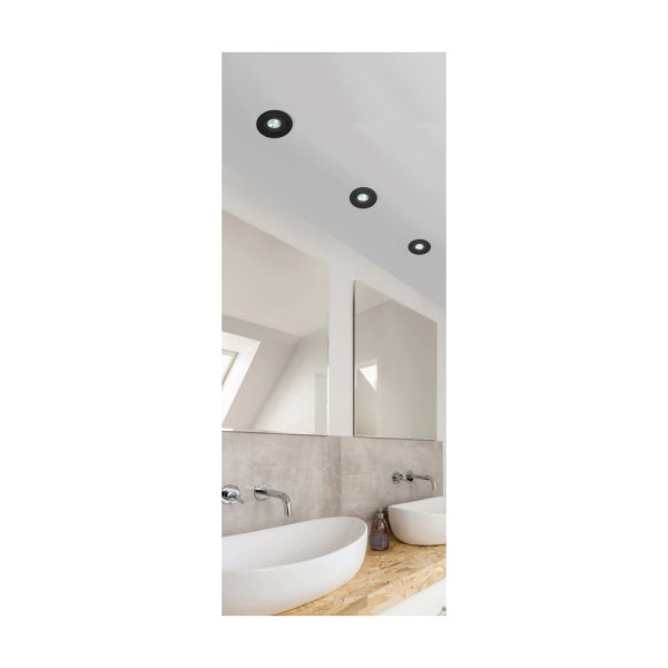 Точечный светильник AZzardo AZ4141 Carlo 1 Bk Wpust - фото №2