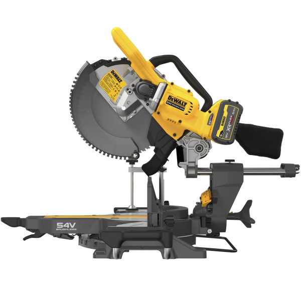 Торцювальна акумуляторна пила DeWALT DCS781X2 Flexvolt XR Li-Ion 54 В з 2 акумуляторами - фото №3