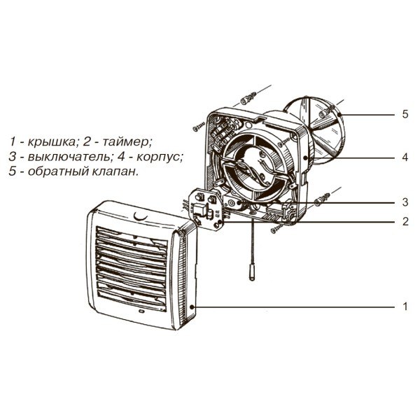 Вентилятор Blauberg Aero 150 Н - фото №2
